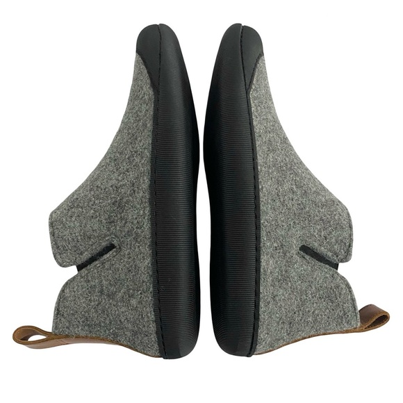 Do NOT PURCHASE. sOLD! Huckberry New Greys Wool Chelsea Boots NWOT - Picture 9 of 16